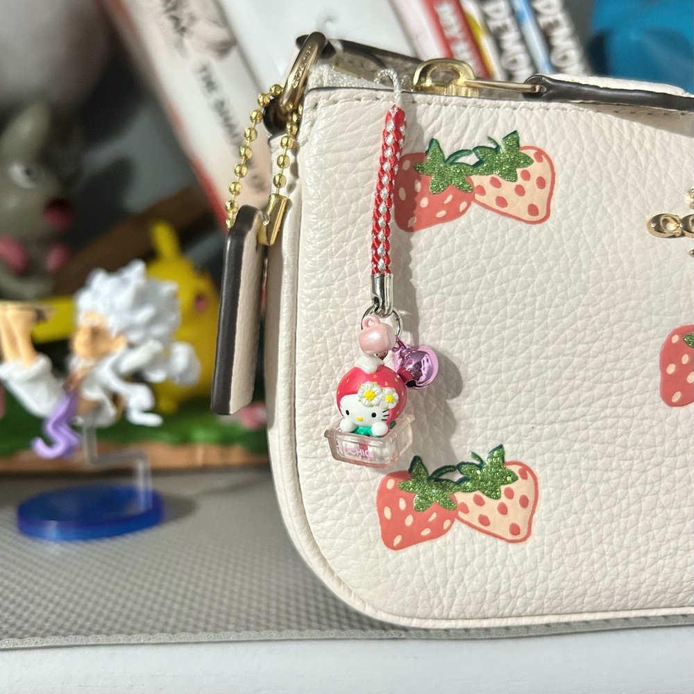 Hello Kitty Strawberry Keychain